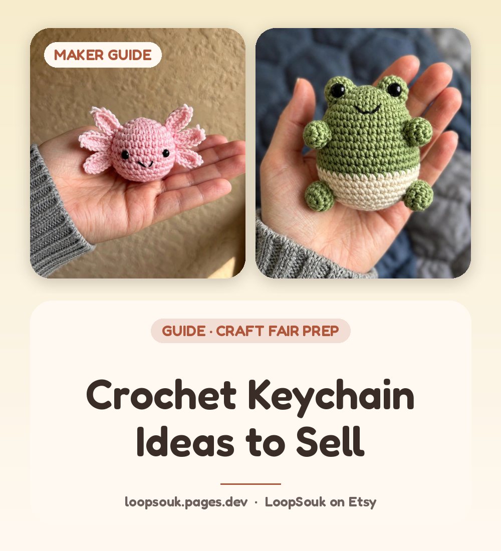 Crochet Keychain Ideas to Sell